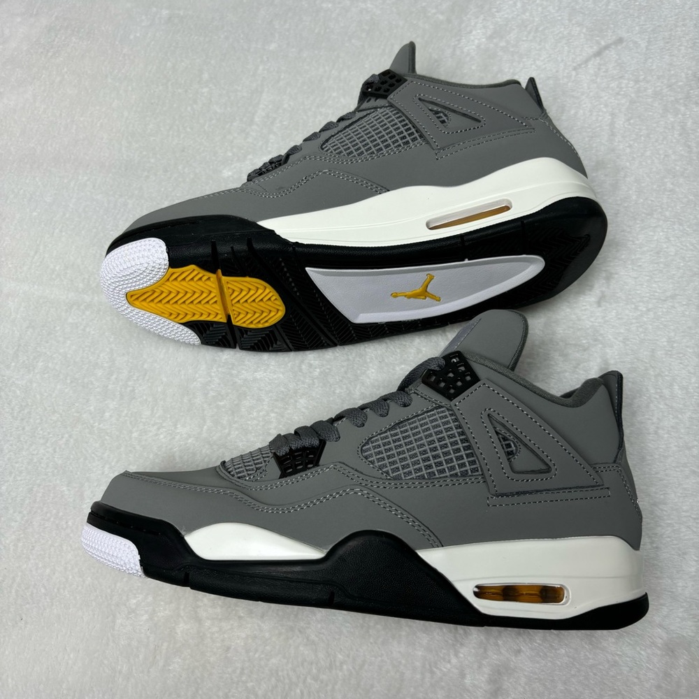 Men’s Cool Gray Mid-top Sneakers - Picture 5 of 6